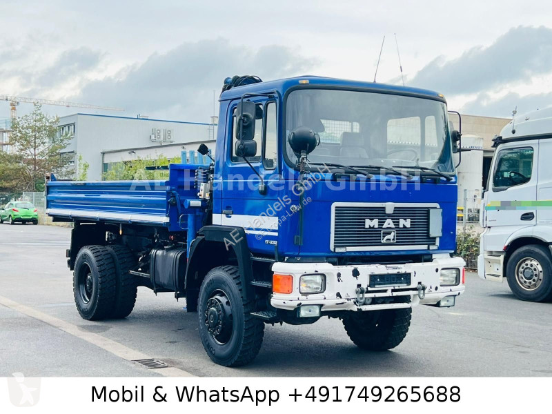 Vrachtwagen MAN BB Meiller 4x4 5m3...