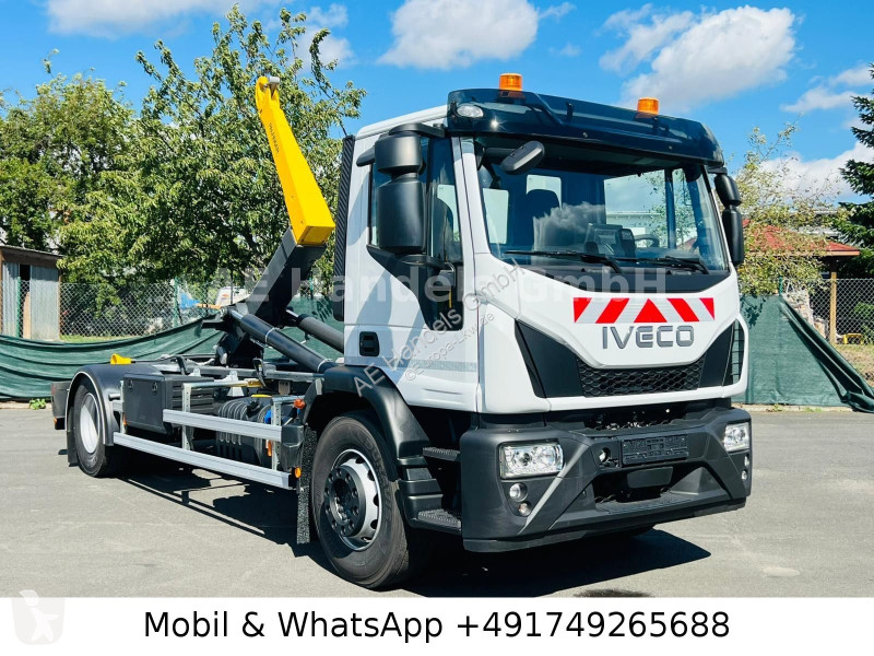 Vrachtwagen Iveco 180E28 Palfinger AD BL...