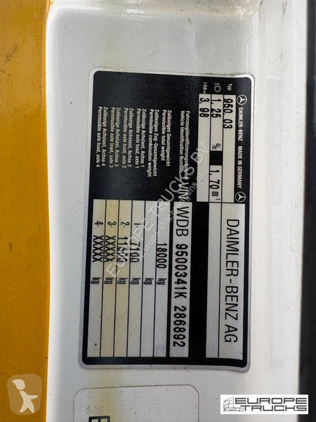 Camión Mercedes 1843 Steel/Air - EPS 3 Ped - Airco