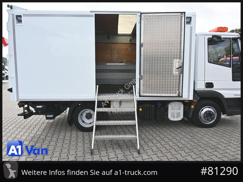 Camión Iveco Eurocargo 75E16 Koffer, LBW,...