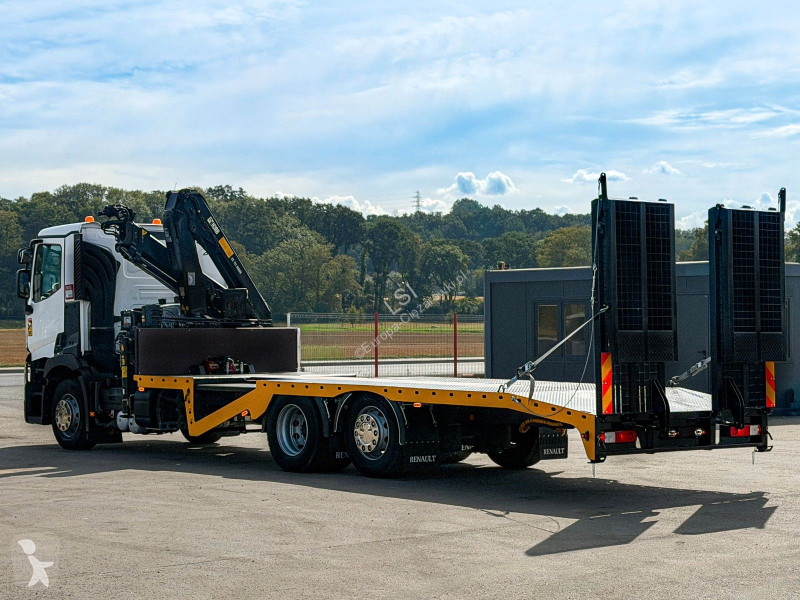 Camión Renault T 380 Abschleppwagen 8,00 m HIAB...