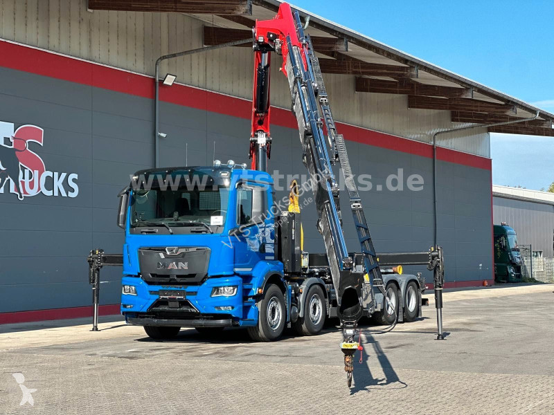 Camión MAN 35.430 8x4 BL Palfinger PHT20 &...
