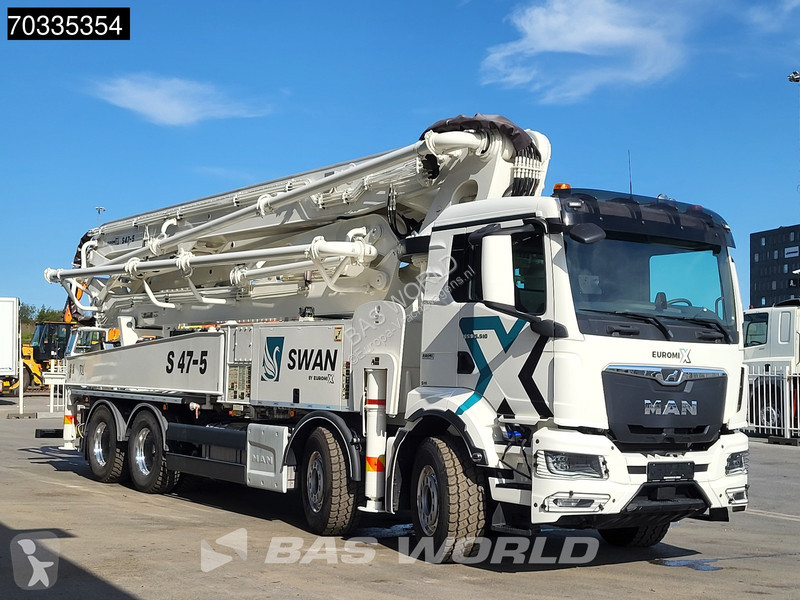 Camión MAN 35.510 8X4 47 mtrs SWAN TSP 47-5...