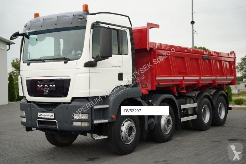 Camión MAN TGS 35.400 / 8X4 / WYWROTKA 2...