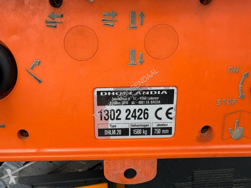 Kamion DAF 55250 + elevator + euro 5