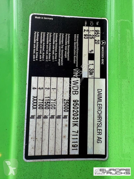 Kamion Mercedes 2543 Steel/Air - EPS 3 Ped -...