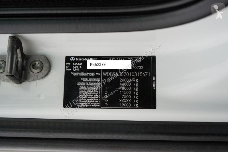 Teherautó Mercedes PK 18002,