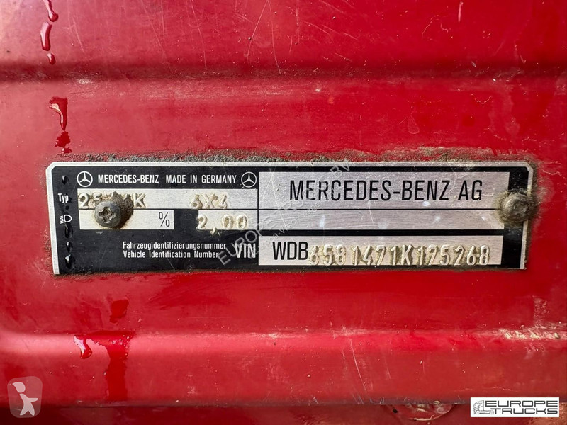 Camião Mercedes 2544 Full Steel - Manual - V8