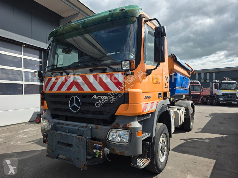 Mercedes 2036 /4X4 ALLRAD /Kipper+Kran...