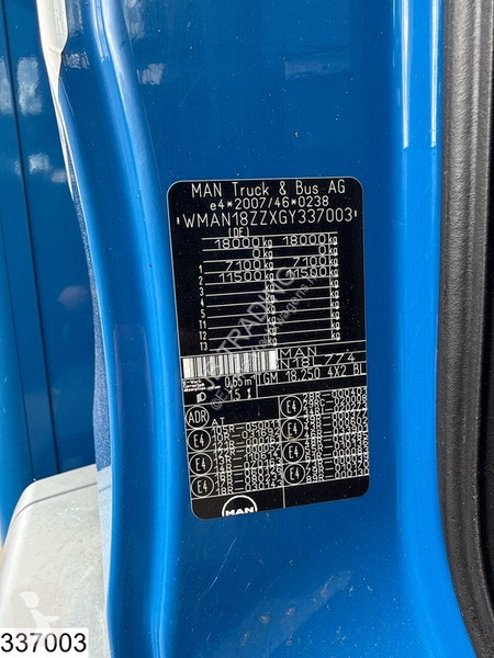 Camion MAN 18 250 EURO 6, Palfinger