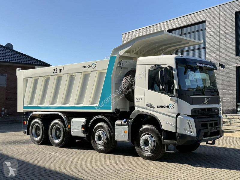 Camion Volvo 500 13 500 8X4 13L Eckige Mulde...