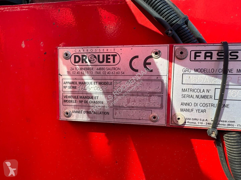 Camion Renault 380 DXI + FASSI F 165-- 2 +...