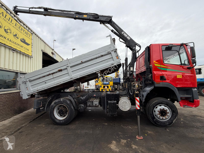 Lastbil DAF 75.240 DAF 75.240 Kipper With Hiab...