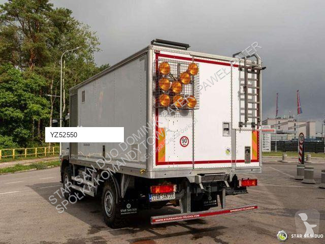 Ciężarówka Mercedes 1226 4x4 mobile workshop