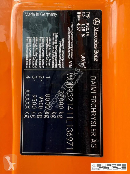 Camião Mercedes 2641 Full Steel - Manual -...