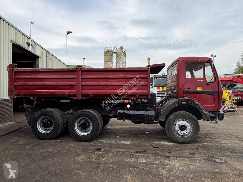 Camião Mercedes SK Kipper 6x4 V8 Manual Gearbox...