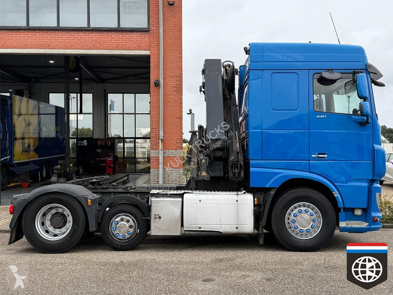 Camión DAF 440 FTP Space cab 6X2 - Crane HMF...