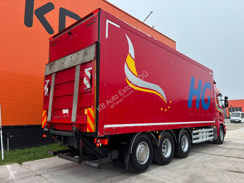 Camión Scania 490 8x4 OPENSIDE BOX