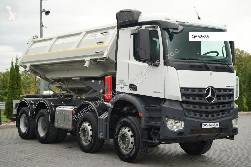 Камион Mercedes AROCS 3240 / 8x4 / WYWROTKA -...