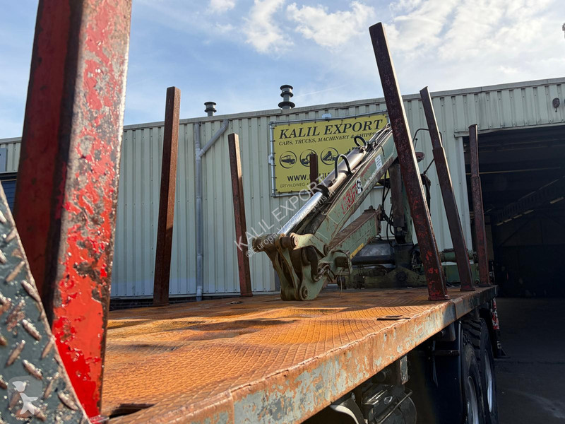 Lastbil Mercedes 3538 Open Box With Crane - 8x8...