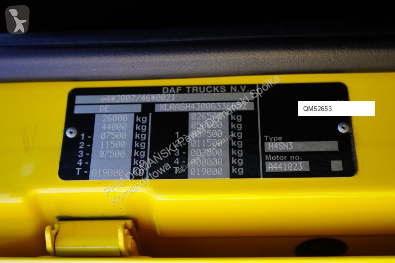 Kamion DAF XF / 480 / ACC / E 6 / ZESTAW...