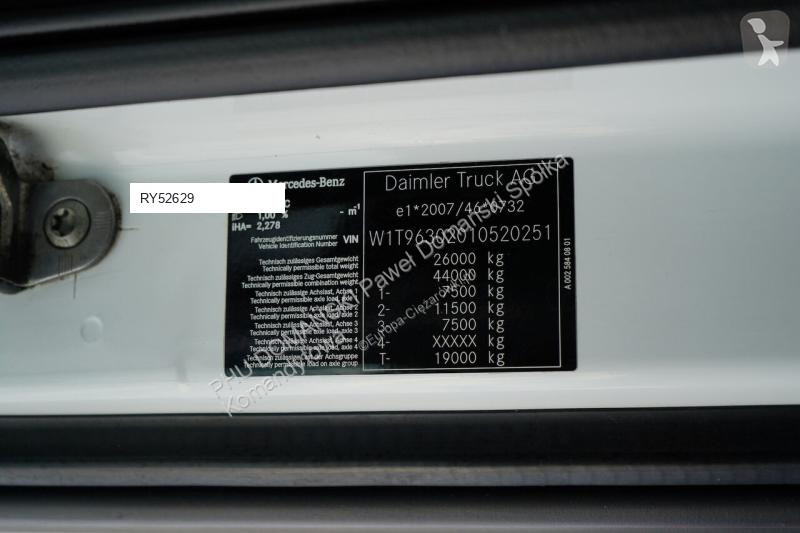 Kamion Mercedes ACTROS / 2545 / ACC / E 6 / MP...
