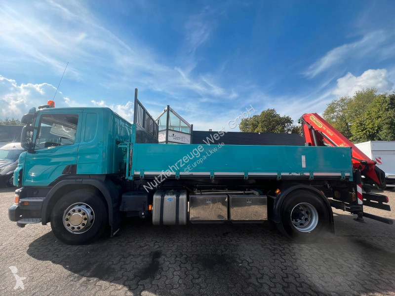 Lastbil Scania 320 Kipper Funk-Kran...