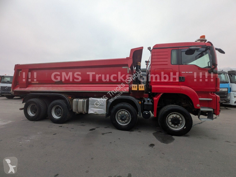 MAN 35.500 / 8X6 / 18 Kubik Mulde / MOTOR NEU...