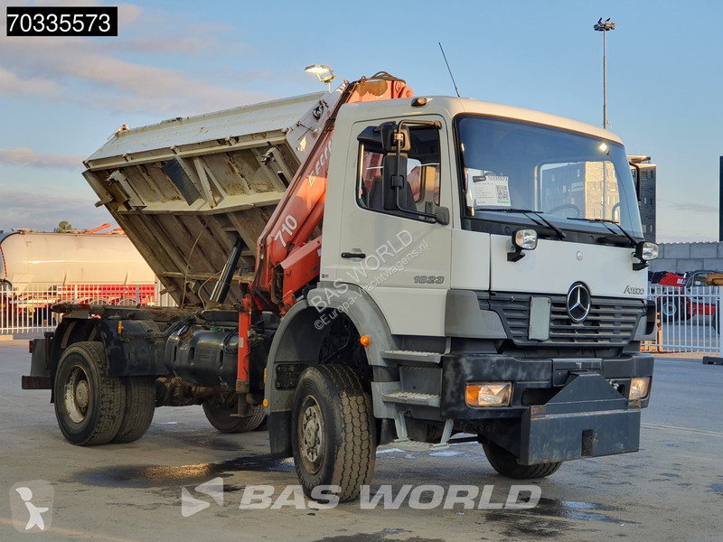 Kamion Mercedes 1823 4X4 Ferrari 710 A4 Crane...