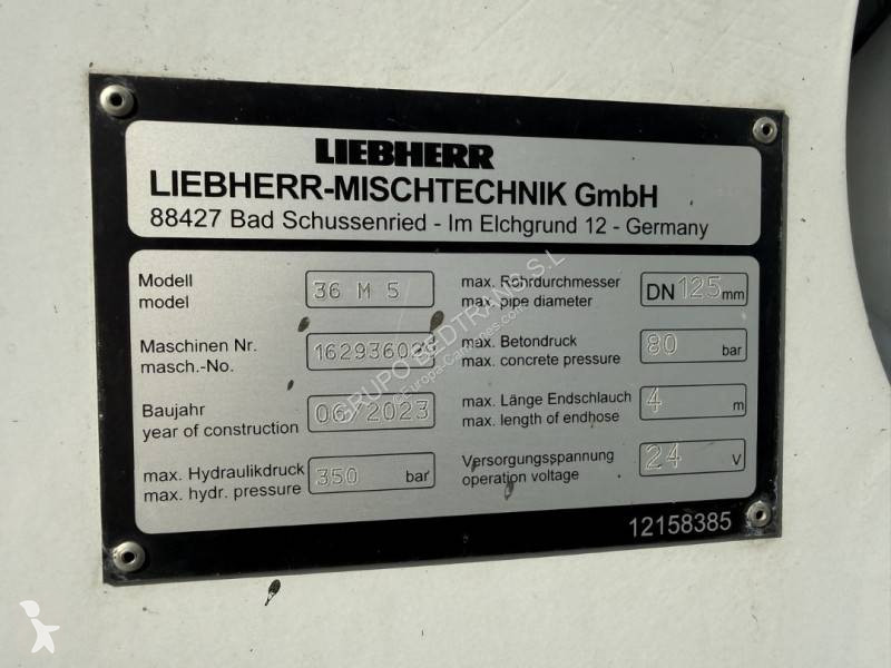 Бетоновоз Mercedes 2840