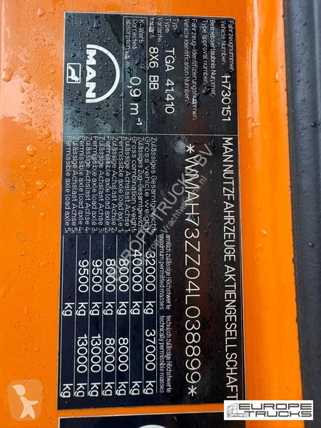 Lastbil MAN 41.460 Full Steel - Manual - 8x8 -...