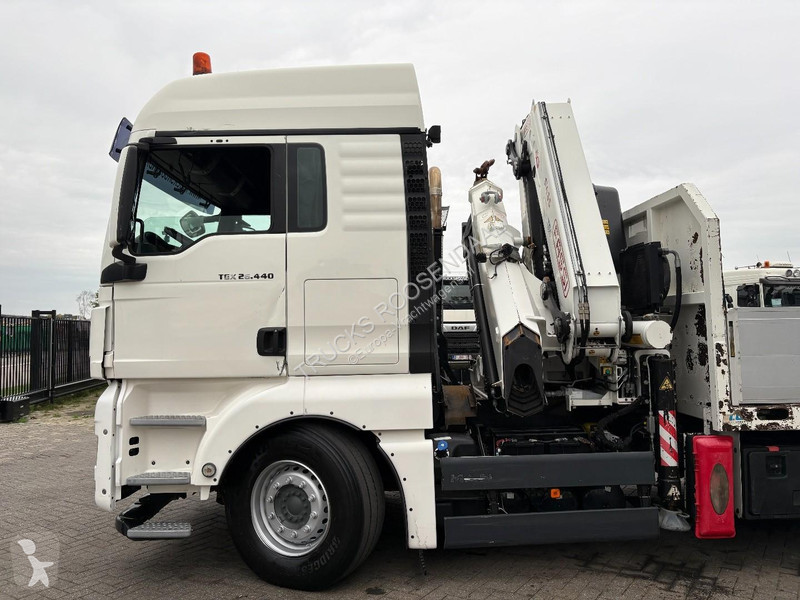 شاحنة MAN TGX + FASSI F 455 A---6X EXT. +...