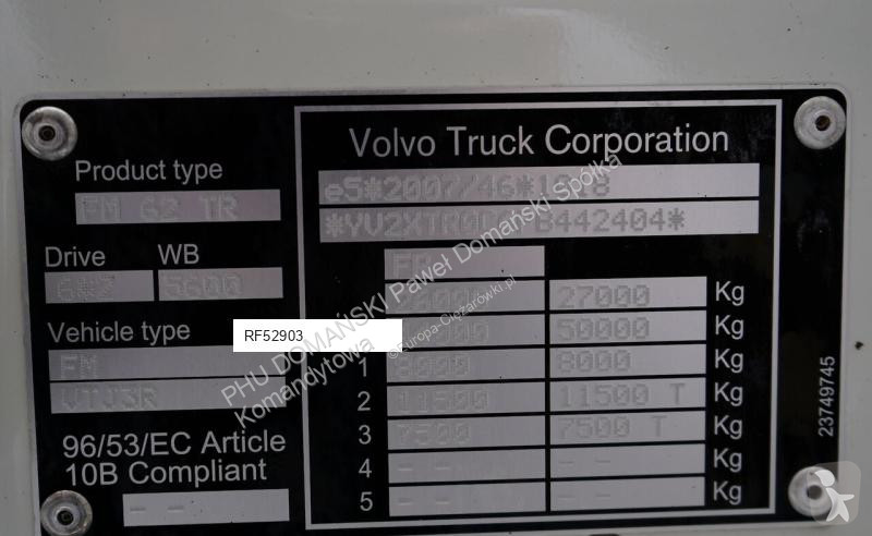 Kamión Volvo FM / 430 / ACC / E 6 / KONTENER +...