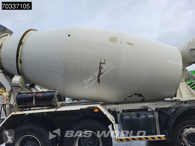 Kamion Scania P410 P 8X4 9m3 iebherr mixer Full...