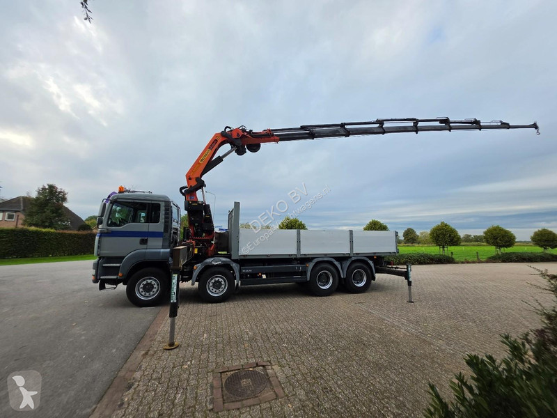 MAN 41.430 8x4 CRANE 44tm/WINGER REMOTE...