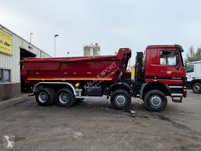 Lastbil Mercedes 4143 Kipper - 8x8 - Manuel...
