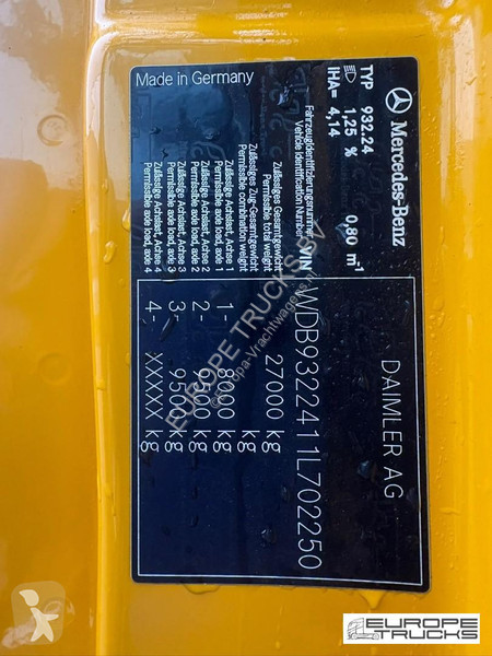 Lastbil Mercedes 2641 Steel/Air - Automatic -...