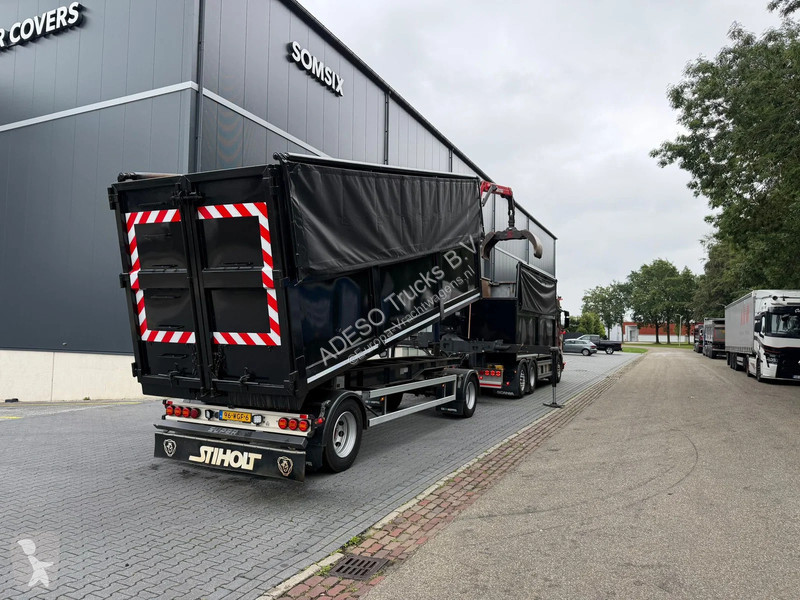 Lastbil Scania R450 + S Meppel kiptrailer