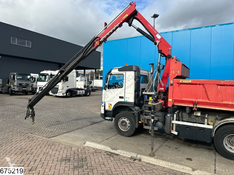 Lastbil Volvo FMX 370 EURO 5, 6x4, HMF, Remote,...