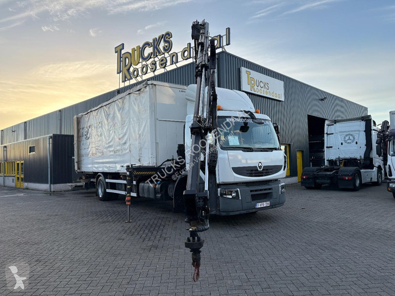 شاحنة Renault 310 DXI + HIAB 122 B---3X EXT. +...