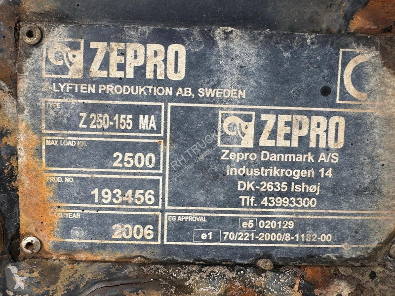 Lastbil Iveco EURO CARGO 160E25 4X2 + ZEPRO...
