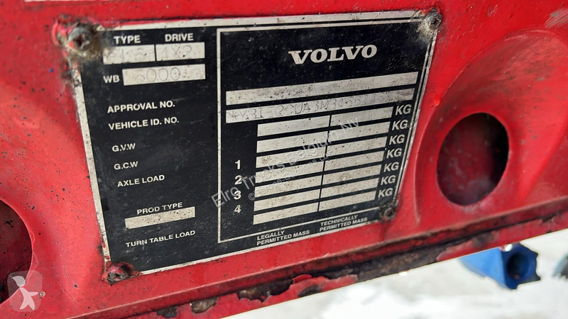 Teherautó Volvo 6 - 16 (MANUAL PUMP / STEEL...