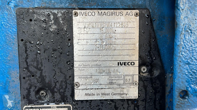 Lastbil Iveco 180 - 23 (V8 / MANUAL PUMP /...