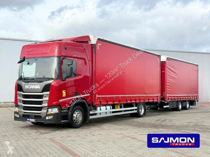 Camião Scania R410 / ZESTAW TANDEM 120 M3 /...