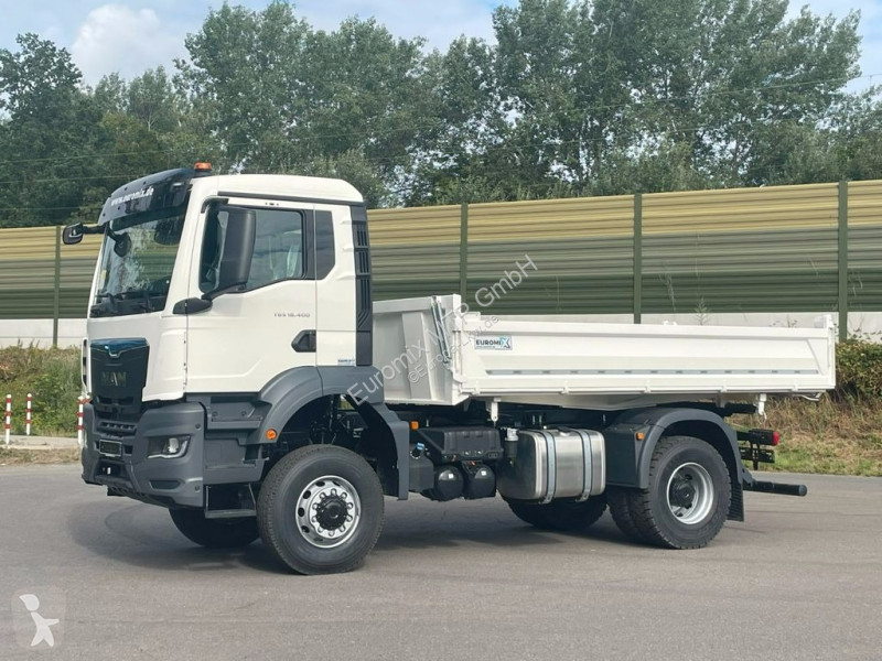 Three-way side tipper truck new MAN TGS 18.400 TG3 4x4 Euro6e 3-Seiten ...