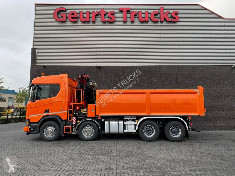 Kamion Scania R650 V8 NS XT 8X4 + KIPPER +...