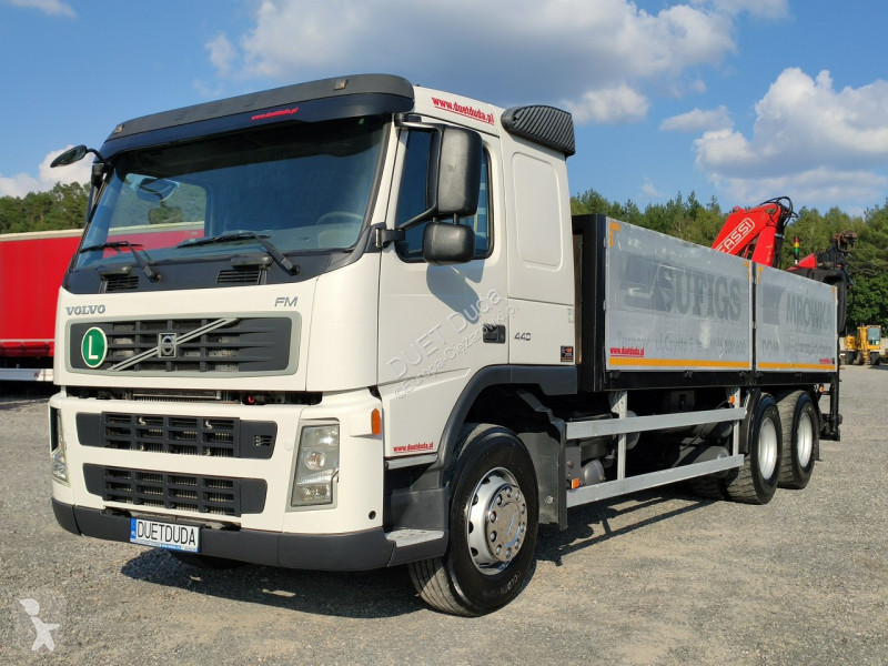 Kamion Volvo FM 440 6x4 HDS FASSI F170 Składany...