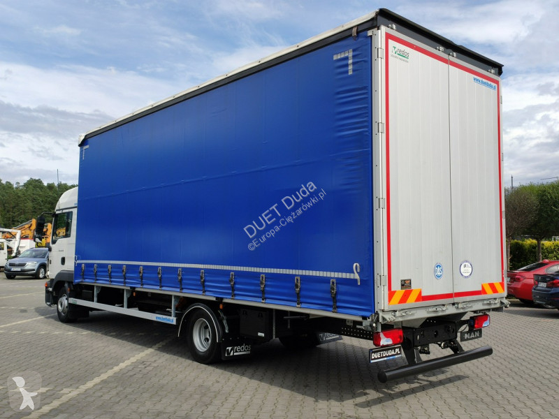 Camion MAN TGL12.250 E6 Firana Tył Drzwi Dach...