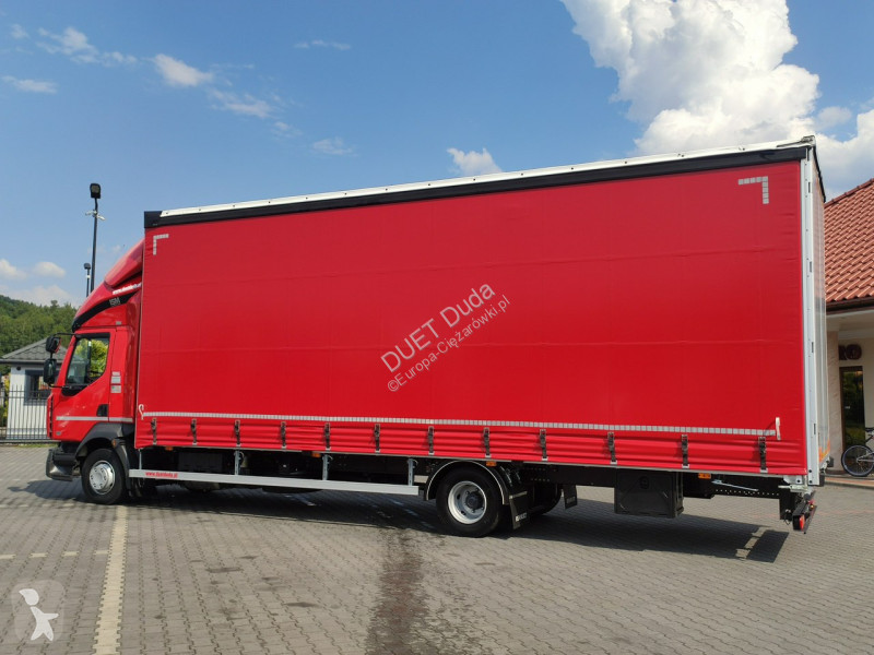 Kamion Renault D12.240 E6 Firana Tył Drzwi...