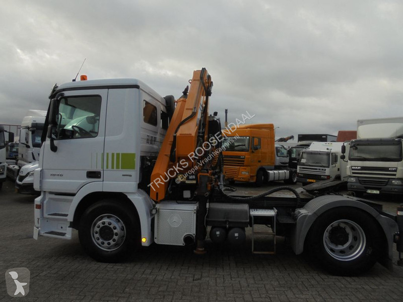 Camion Mercedes 1846 + Euro 5 + EFFER 250 Crane...